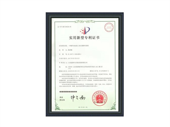 一种腐竹油皮机上无菌新风系统